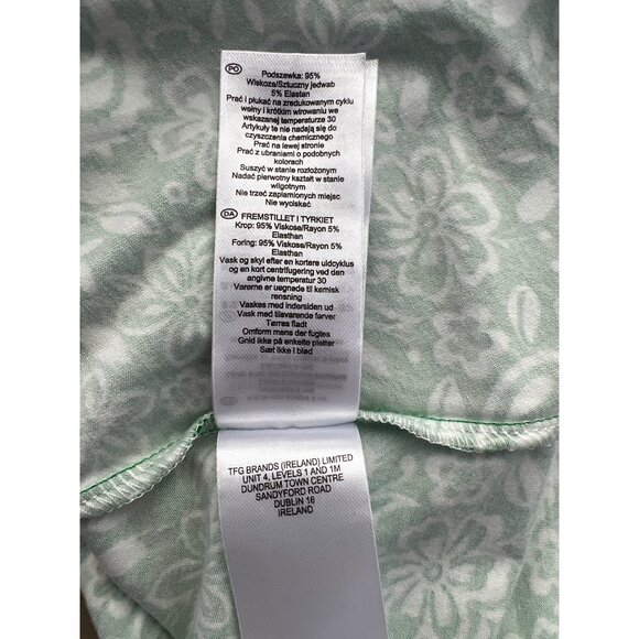 Hobbs London Suzannah Midi Dress Size 6 Floral Print Cinched V Neck Short Sleeve - Picture 8 of 10